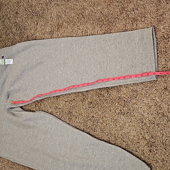 Champion Men's Powerblend Open Bottom Sweat Pants in: Oxford Gray - Picture 6 of 9